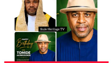 RT. HON. GBEGUDU FELICITATES FORMER LAWMAKER TOMIDE AKINROGUNDE ON BIRTHDAY
