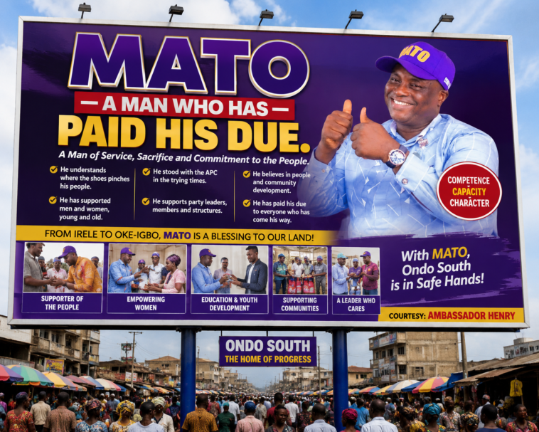 MATO — A Man Who Has Paid His Due