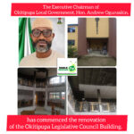 OKITIPUPA LG CHAIRMAN COMMENCES RENOVATION OF LEGISLATIVE COUNCIL BUILDING