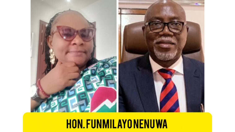 ‎HON. FUNMILAYO NENUWA APPRECIATES GOV. AYEDATIWA OVER APPOINTMENT AS SPECIAL ASSISTANT ‎