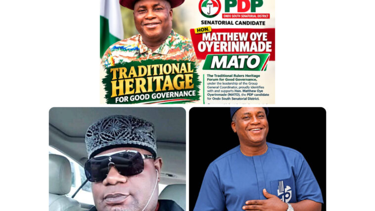 ‎MATO’S RECORD SHOULD SPEAK FOR HIM — TRADITIONAL HERITAGE GROUP COORDINATOR, OBA ODOKA ‎